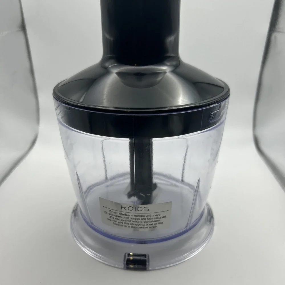 KOIOS 500ml Food Chopper Bowl w/ Lid & S Blade – Replacement Attachment Part‎